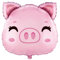Schweine Kopf 70 cm Folienballon Party Dekoration