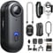 SHPTDJTIC H88 4K Body Cameras with Audio & Video Recording - Waterproof Body Camera 4K, Magnetic & 360° Clip, 120-Min Battery for Cycling, Pet Walking (4K-Pro-128G)