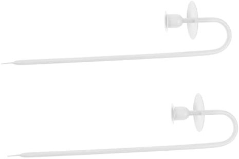 ABOOFAN 2 Piezas Soporte de Vela de Pared de Metal Portavelas Colgantes Modernos para Decoración de Salón Hogar como Bodas Diseño Resistente y Espacio para Realzar Cualquier