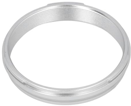 MUNEFE -Objektivadapterringe, Filterringe Adapter, Objektivfilterringe für x100V x100vi x100f x100 x100T x100S x70 (Silver)