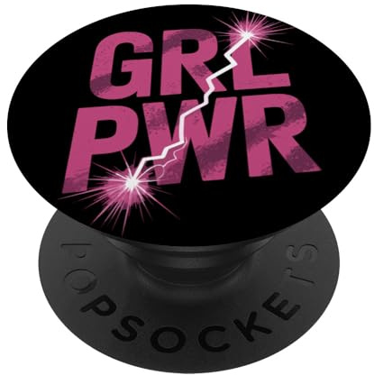 Frauen Power GRL PWR Motivation Stärke Feministin Power Girl PopSockets Klebender PopGrip