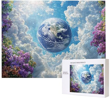 Jigsaw Puzzles for Adults 1000 Piece, Puzzle Educational Games, Challenging Puzzle Game for The Whole for Women, Gifts for Men, DIY Craft Puzzles for Home Decoration Gifts, Theme: Earth C-118