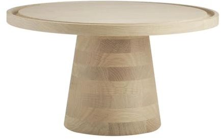 APS 14096 Servier- und Tortenplatte VALO - Eichenholz geölt, Ø 32 cm, H: 17 cm, Standfuß