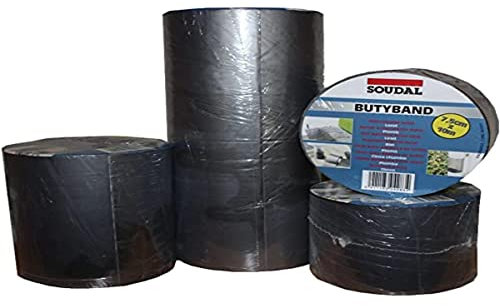 Soudal Butyband Dachreparatur Anschlussband Dichtband Gr. 100mm x 10m alu -> selbstklebend, wasserdicht