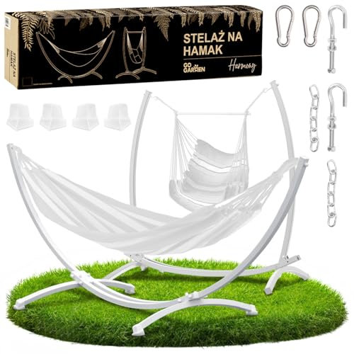 Zolta Hängemattengestell - 2in1-Ständer - Halterung für eine Hängematte oder einen Hängesessel