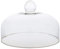 Yardwe Tortenhaube Kuchenhaube Kuchen Glashaube Kuchenglocke Fliegenhaube Torten Glasglocke Abdeckhaube Lebensmittel Abdeckung Kuchenplatte Haube für Zuhause Picknick
