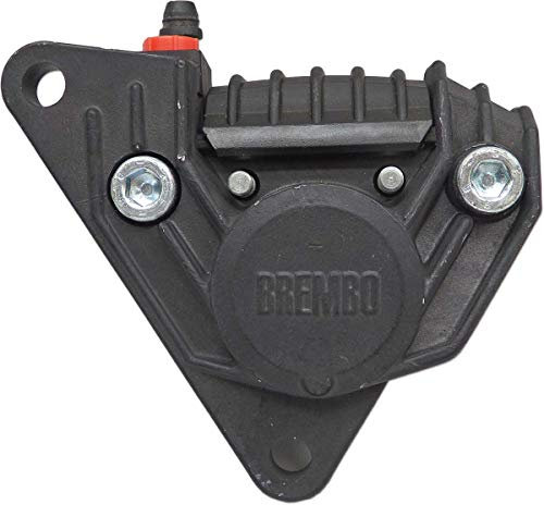 Pinza freno anteriore destra Brembo P2F08 nero interasse 108mm