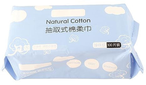 lingettes sèches, serviettes en tissu pour le nettoyage du visage, tampons doux pour le maquillage, cosmétique, essuie-tout en coton