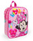 Disney Minnie Mouse Mini Backpack for Girls - Pink Minnie Mouse School Bag for Little Girls with Adjustable Shoulder Straps - Fuchsia Small Backpack for Kindergarten Travel and Leisure - 30x24x10 cm