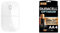 HP Z3700 - Souris sans Fil Blanche (USB, 1200 DPI, Ambidextre) + Duracell - Nouveau Piles alcalines AA Optimum, 1.5 V LR6 MX1500, Paquet de 4