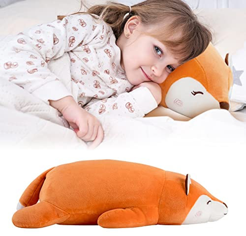 Schwein Plüsch Kissen Fuchs Plüschtier Spielzeug Süße Stofftier Schweinchen Wärmekissen Tierspielzeug Fuchs Umarmt Plüschtier Kuscheltier Plüschpuppe Cartoon Spielzeug Geschenke für Kinder Mädchen