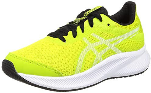 ASICS 1014A267-300 Patriot 13 GS Sneaker Unisex Lime Zest/White UK 5.5