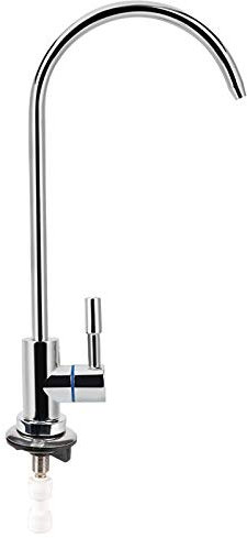 OKJHFD Rubinetto per Osmosi Inversa, Rubinetto per Acqua RO Nichel Spazzolato, Rubinetto erogatore Acqua Filtrata, Rubinetto per Bere Filtrazione purificatore per Lavello da Cucina, Rubinetto per Beva