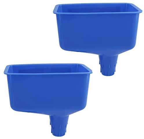 Olio di plastica rettangolare di riempimento imbuto trasferimento carburante liquido versatore liquido erogatore 2pc