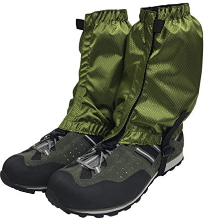 Garneck Verstellbare Schneegamaschen Zum Wandern Leichte Knöchelschützer Für Outdoor-aktivitäten