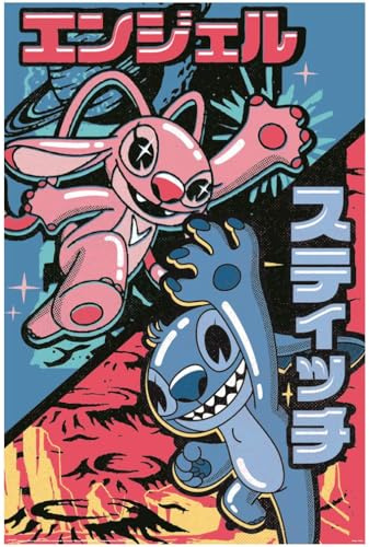 Pyramid International Disney Lilo & Stitch Poster Japanese Combo