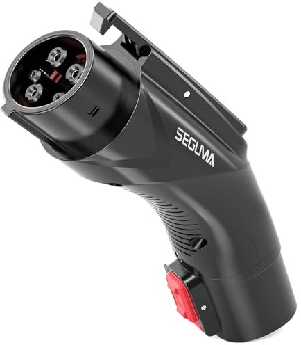 Tesla to J1772 Charging Adapter Tesla Charger Adapter Max 80 Amp 250V AC with Safety Lock Compatible with Tesla Home Wall Destination Chargers and Mobile Connectors, J1772 Adapter