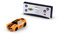 Carson 500404276 1:60 Nano Racer Striker 2.4GHz Orange, Ferngesteuertes Auto, RC Fahrzeug, Fahrzeit 20 Min, Reichweite 30m, Spielzeug für Kinder