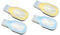 Housoutil 4 Stück Freihändiges magnetisches Licht Mini-LED Mini-Taschenlampen für Kinder Miniclips LED-Clip-Licht Lauflichter Stiftlicht Taschenlampe Hände Taschenlampe LED-Lauflicht