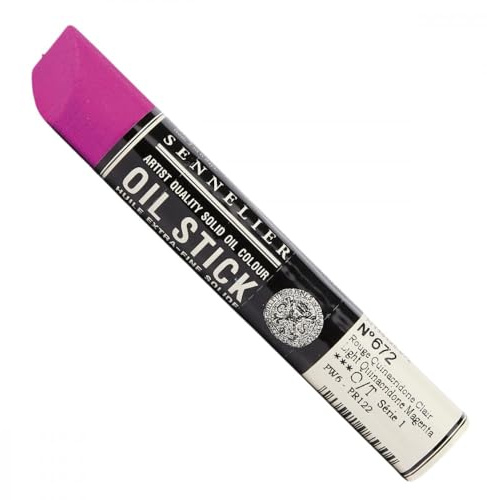 Sennelier Oil Stick - Chinacridonrot hell - N130125.672