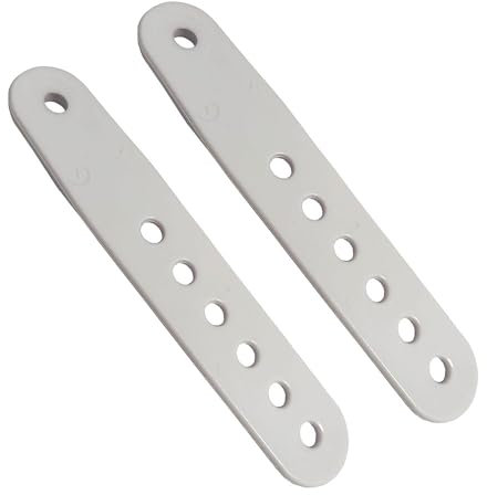 UP100 1 Paar 14 cm weiße Snowboard-Bindung Zehe Zunge Riemen für Snowboard Bindungssystem