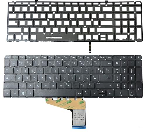 Clavier FRANÇAIS AZERTY pour HP Spectre X360 15-CH / 15T-CH000 Series - 9Z.NEZLN.H01 + rétro-éclairage