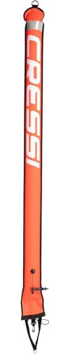 CRESSI Elite Marker Buoy Orange Bouée de Marquage Plongée Unisex-Adult, 180 cm