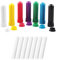 Inhalateur Huiles Essentielles,Tube Aromathérapie,Tubes Vides en Plastique 7PC Tubes à Huile Essentielle avec Mèches en Coton Inhalateur Nasal pour Aromathérapie