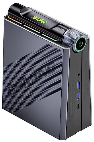 ACEMAGICIAN Mini PC Gaming,32GB DDR5 1024GB (1 TB) NVME PCIe3.0 SSD,AMD Ryzen 9 6900HX (8C/16T,bis zu 4,9 GHz), Radeon 680M, Micro Desktop Computer mit 3-Modi-Anpassung|RGB|WIFI6|Dual Lüfter