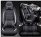 ZWBC Full Set Auto Sitzbezüge für Nissan Qashqai J12 J11 J10 J11 J12 +2 2020-2025, Universal wasserdicht PU Leder Autositzbezüge,D