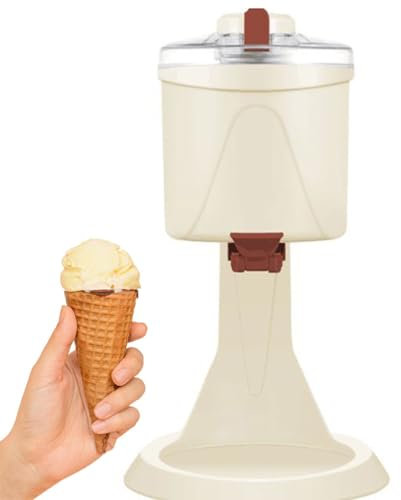 GAYAYAS Máquina de Helados Heladera con Bol de Congelación| Máquina para Hacer Helados, Desmontable y facil de Limpiar | Helados caseros Sorbete y Yogur