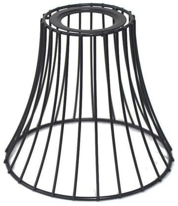 Metall Draht Korb Lampenschirm Hängelampe Stehlampe Pendelleuchtenschirm Korblampen Hängend Weihnachtsglocke Tischleuchte Ersatzschirm Zubehör für Weihnachten Deko Tischlampe Hängeleuchte Deckenlampe