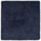 vidaXL Teppich Shaggy Hochflor Marineblau 240x240 cm Polyester, Teppich, Schlafzimmerteppich, Teppich Modern, Wohnzimmerteppich, Flauschiger Teppich