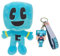 JWKLYZH Plüschtiere Zum Thema Spiel Mine-Craft Plüsch Mit Schlüsselanhängern,Cree-Per Plüsch Mine-Craft Kuscheltier Mine-Craft Plüschtiere Plush Fans Und Junge Plüsch Geschenk Für Kinder-26cm