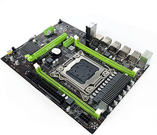 Qerwsdty Kits de Pièces de Rechange pour Carte Mère X79 Pro LGA 2011DDR3 avec Prise en Charge du Processeur Xeon E5 V1 V2 E5-2650V2 2680 2640 2670