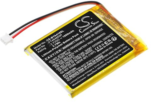 TCTK Akku 1000mAh Kompatibel mit [Babymoov] A014416, A014422, Babyphone Video Yoo Care, Babyphone Video Yoo Travel, Yoo-Care, Yoo-travel Ersetzt FT484655P