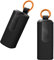 kwmobile Case Compatible with Skullcandy Dime Evo Case - Silicone Cover Holder for Earbuds - Black