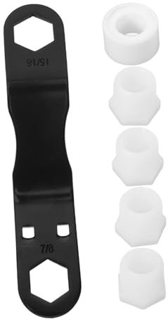 ABOOFAN 1 Satz Wasserkocherschlüssel durchlauferhitzer Wohnmobil Warmwasserbereiter Schraubenschlüssel Ablassstopfen-Set für Wohnmobil-Warmwasserbereiter Kunststoff Black