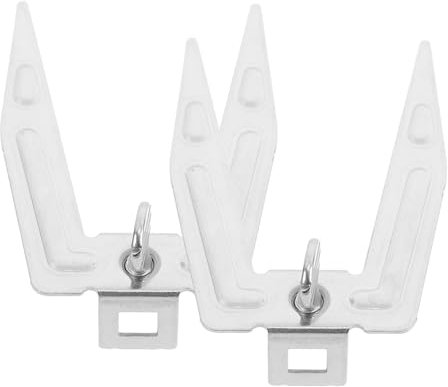 iplusmile Tenedor Para Pollo De Acero Inoxidable Utensilio De Cocina Herramienta Para Barbacoa Compatible Freidora De Aire y Horno Tenedores Giratorios Para Asar Carne