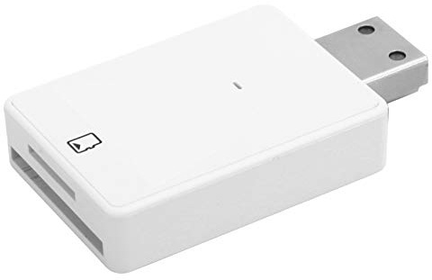Tomvorks DC-Speicherkarten-Adapter-Lesegerät für die Dreamcast-Spielekonsole. Hochwertiges USB-Plug-and-Play für Spiele-Enthusiasten – ABS-Material, 1 Einheit