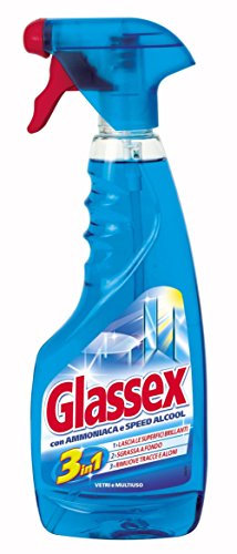 Glassex Detergente per Vetri con Ammoniaca - 500 ml