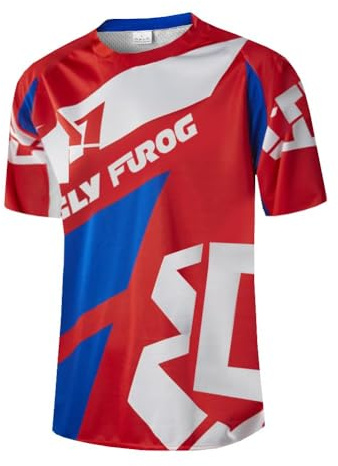 UGLY FROG DSJF02 MTB Jersey Mountain Bike Downhill Bicycle Jersey/Shirt Herren Long Sleeve Langarm Radtrikot Fahrradtrikot Radshirt Fahrradshirts