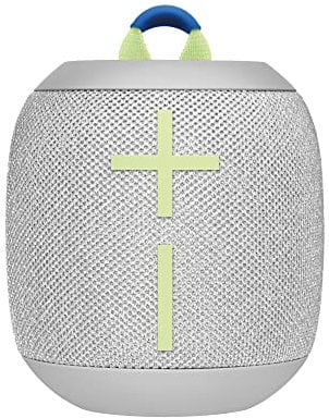 ULTIMATE EARS WONDERBOOM 3, Small Portable Wireless Bluetooth Speaker, Big Bass 360-Degree Sound for Outdoors, Waterproof, Dustproof IP67, Floatable, 40 m Range - Grey