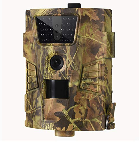 JoyFan Wildkamera Fotofalle,1080P Full HD 12MP Jagdkamera Weitwinkel Vision Infrarote 20m Nachtsicht wasserdichte IP54 Überwachungskamera mit 120-Grad-Winkel-wilde Kamera
