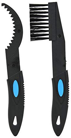 Brosse de vélo, Brosses de nettoyage de vélo, Brosses de lavage de vélo, 2 pièces Outil de nettoyage de pignon de manivelle de chaîne de vélo Accessoire de kit de brosses de lavage de vélo