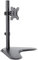 Ewent Support Ecran PC, Support Moniteur pour Écrans LCD LED de 13 à 32 Pouces, Support de Moniteur Simple avec Base Solide, Inclinaison réglable ± 45°, pivotement 360°, VESA 75/100 mm, jusqu'à 8 kg