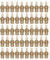 SPYMINNPOO 50 Stück Angeln Gummiperlen, 17mm Gummi Perlen Fischen zum Angeln Rubber Beads Tulpenperlen Schlauch Fischen Knotenschutz