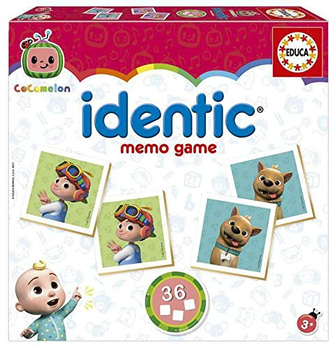 Educa Juego de Memoria Educativo para Bebés Meses Cocomelon Identic. Lernspiel für Babys. +36 Monate 19136
