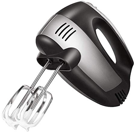 Sbattitore Elettrico a 5 velocità 350 W Frusta Portatile Leggera per la Cucina Cottura della Torta Mini frullino per la Crema di Uova, Frullino per la Raccolta di Alimenti