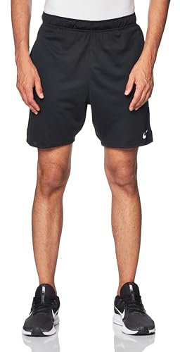 Nike Herren Df Totality Knit 7In Ul Shorts, Black/Black/Iron Grey/White, L